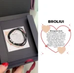 Unisex personalizuota apyrankė Valentinui su brangių žmonių vardais / datomis - Image 10