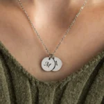 Personalizuotas pakabukas su brangių žmonių inicialais - Image 3