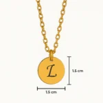 Personalizuotas pakabukas su brangių žmonių inicialais - Image 7