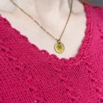 Personalizuotas pakabukas su brangių žmonių inicialais - Image 6